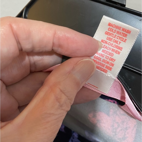 1st Kiss Little Girls Navy Jumper Dress w/Long Sleeve Top w/Hearts - S (4/5) - Picture 8 of 8